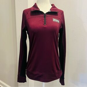Women’sVictoria's Secret Pink 1/4 Zip Ultimate Pullover Top Size Small